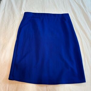 Suzy Shier Royal Blue Pencil Skirt